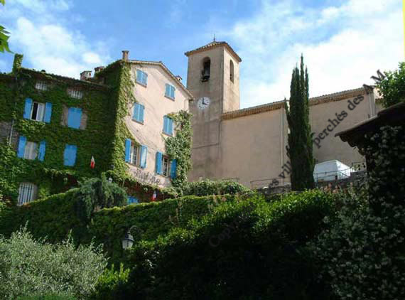 La mairie et l'�glise