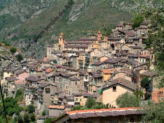 Saorge vue du monast�re des Fransiscains