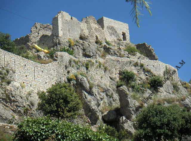 Les ruines du ch�teau
