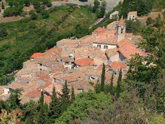 Le village vue du ch�teau