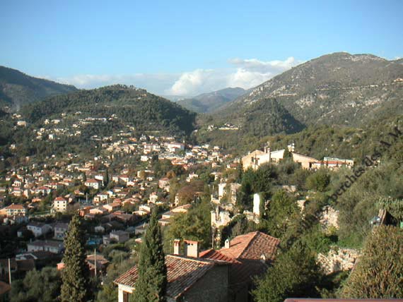 Le nouveau village vue du ch�teau